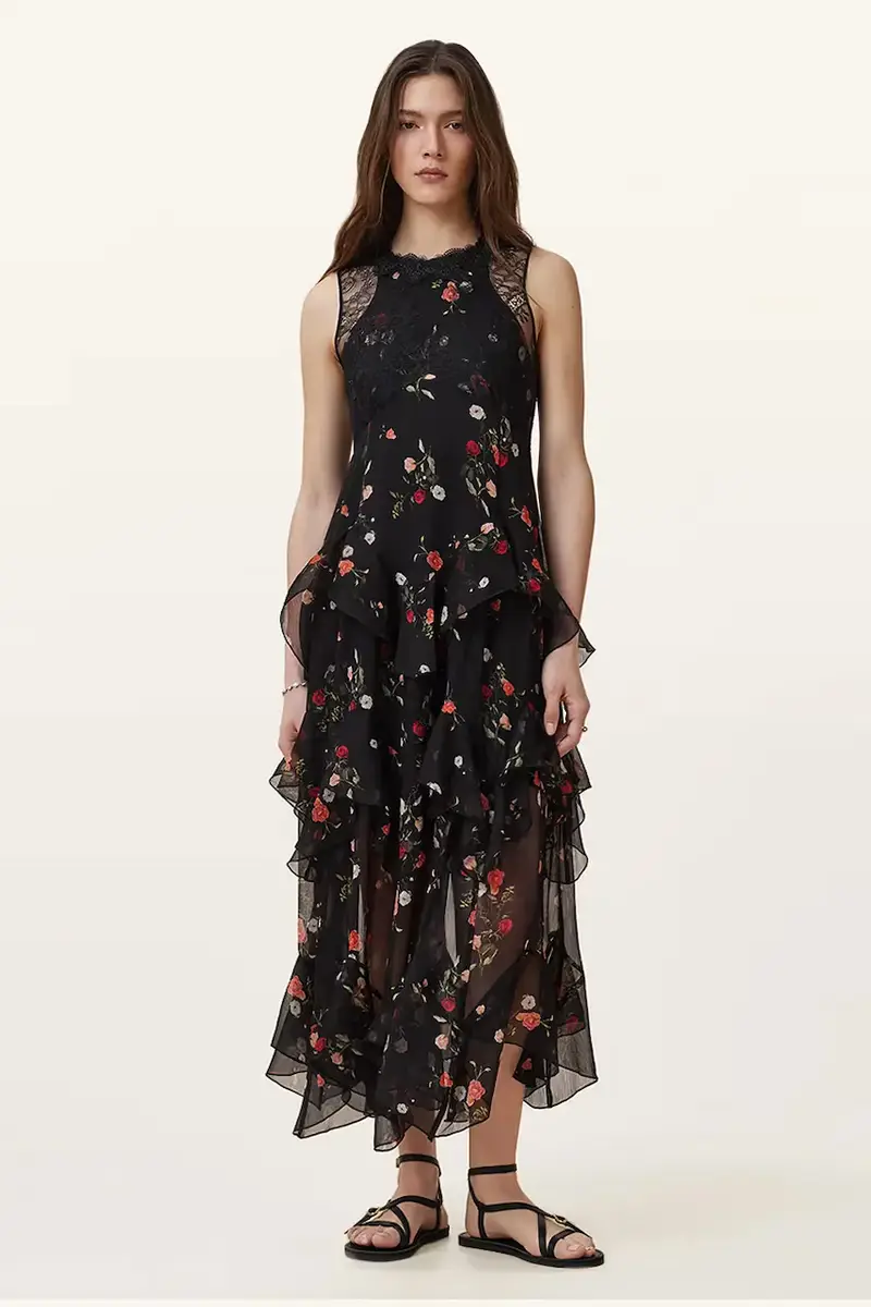 vestito QUINN colore nero W208DC