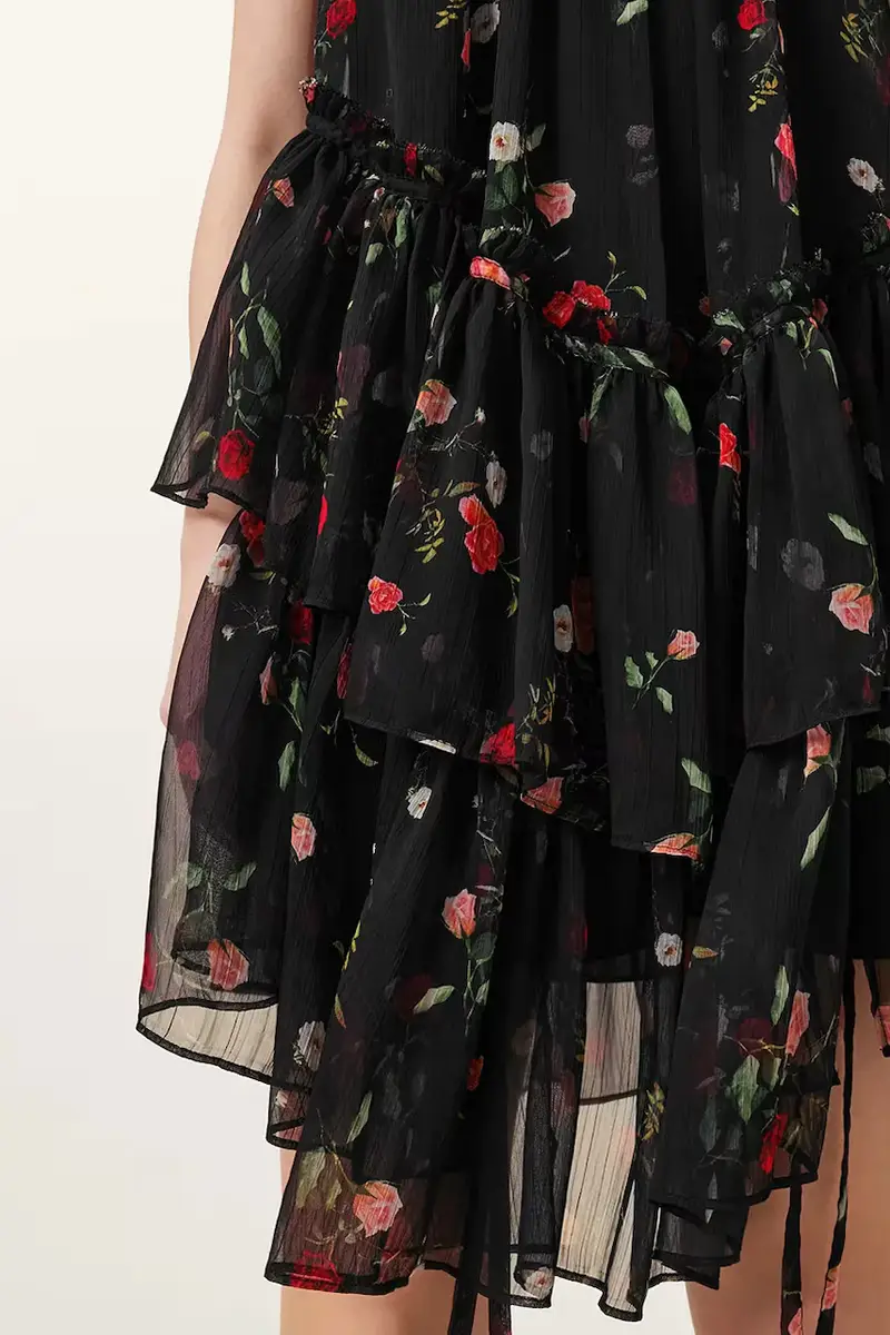 vestito RACH colore nero W107DC miniatura 3