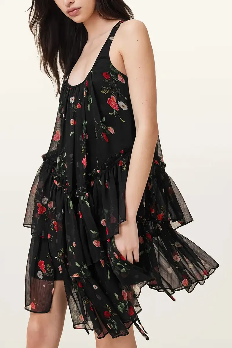 vestito RACH colore nero W107DC miniatura 4