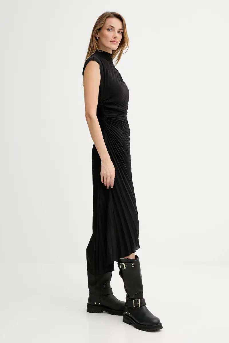 vestito RAYANNA colore nero W017DD miniatura 2