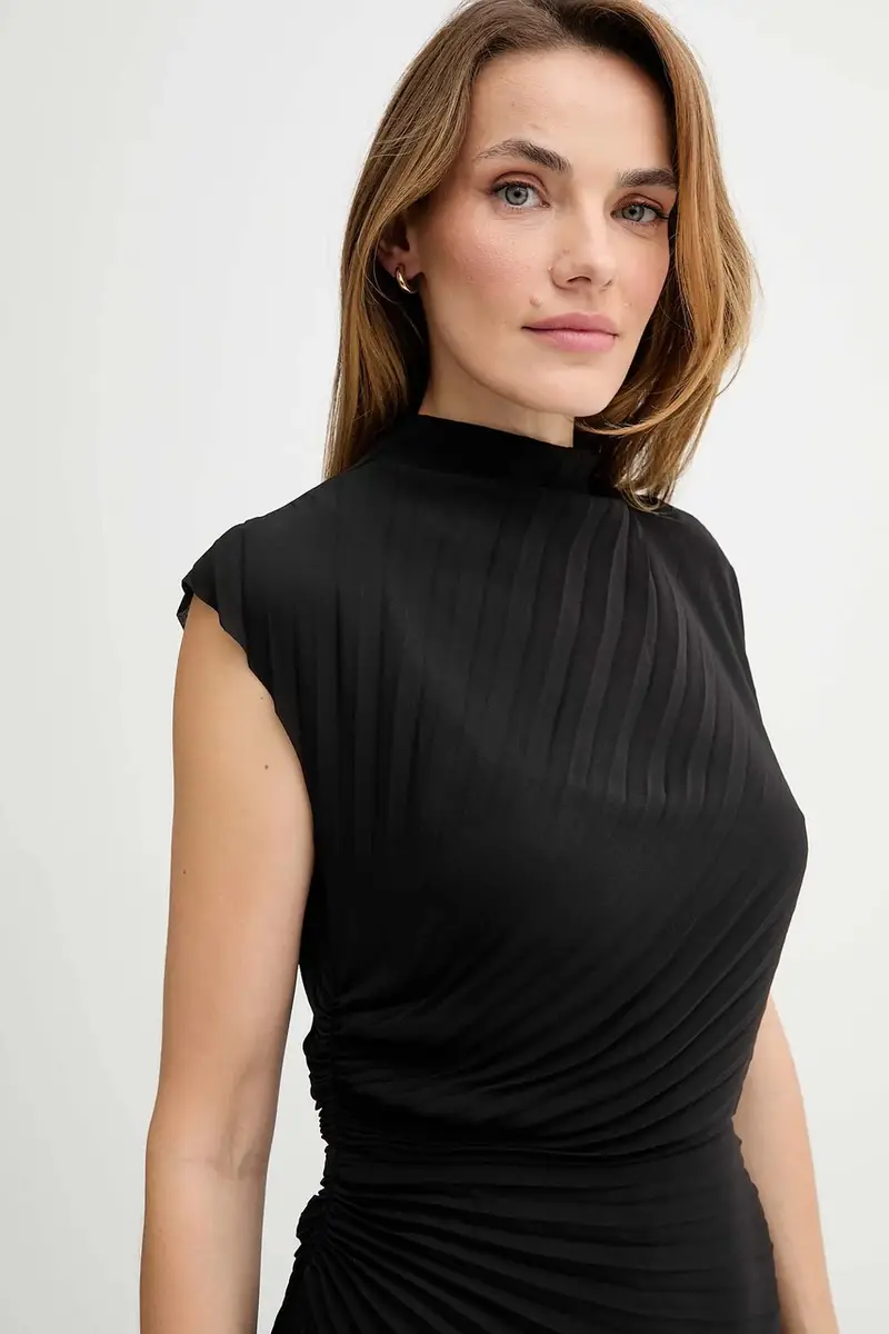 vestito RAYANNA colore nero W017DD miniatura 4