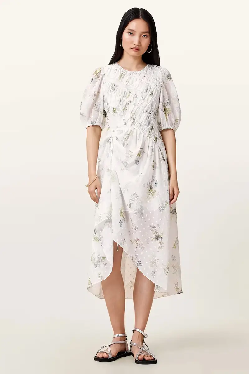 vestito SERENE colore bianco W209DC