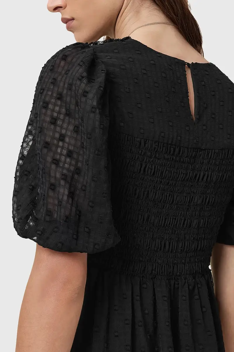 vestito SERENE colore nero W117DC miniatura 5