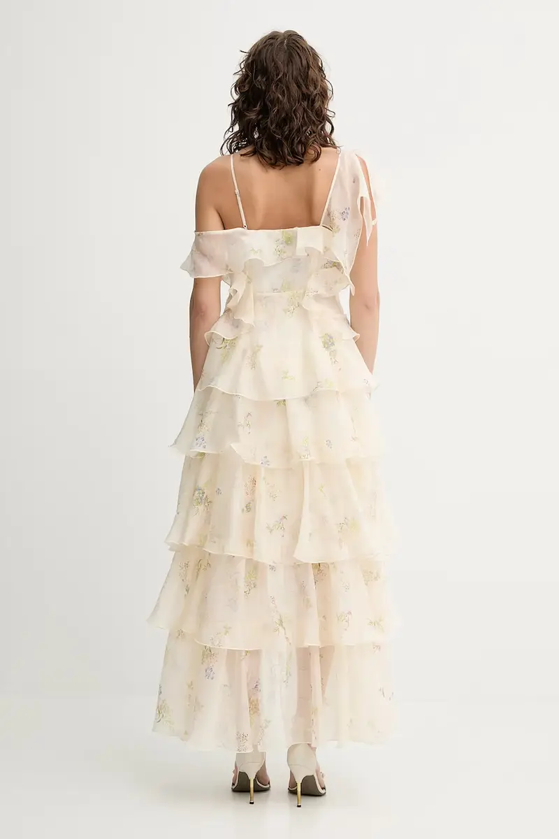 vestito SIENNA colore beige W190DC miniatura 3