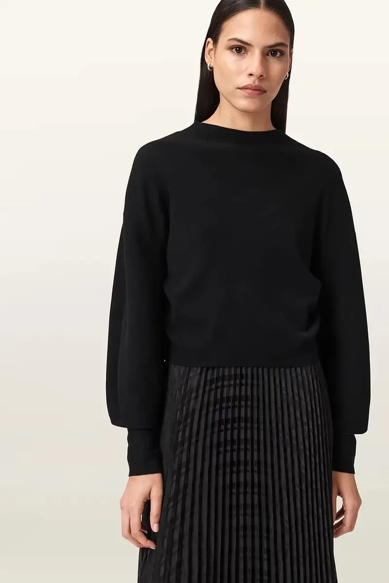 vestito SINEAD colore nero W064DD miniatura 4