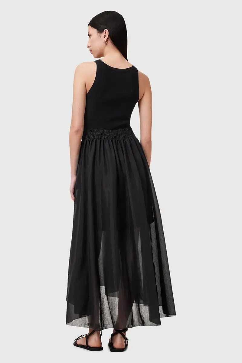 vestito ZENIA colore nero W188DC miniatura 4