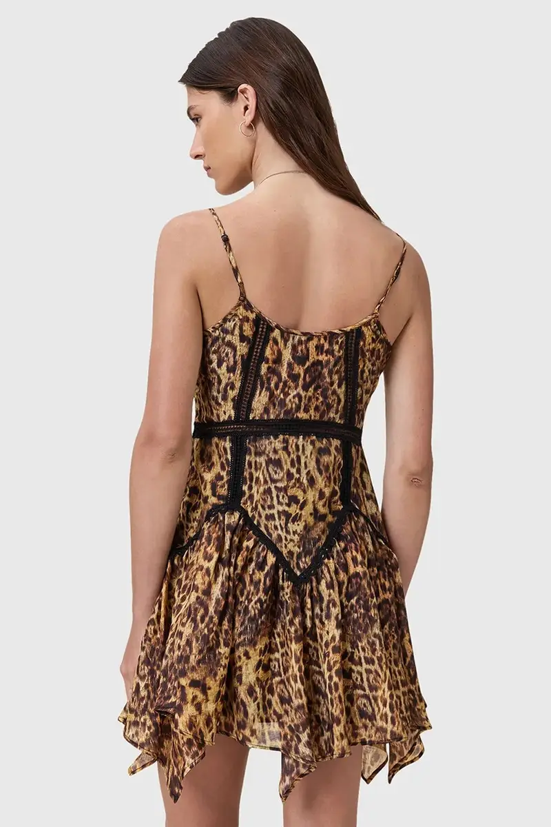 vestito ZIA colore arancione W095DC miniatura 5