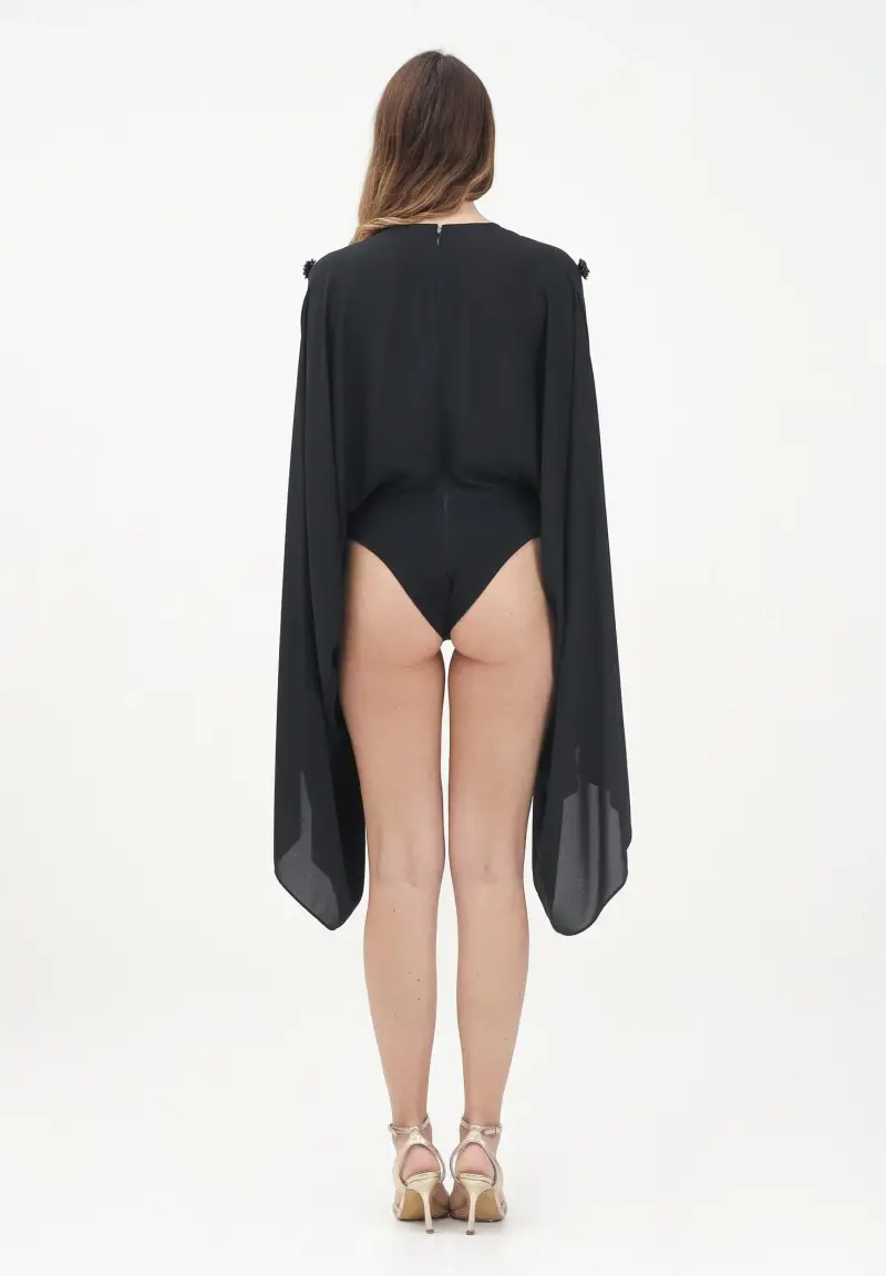 ALMA SANCHEZ Body Donna Nero 3176516 miniatura 3