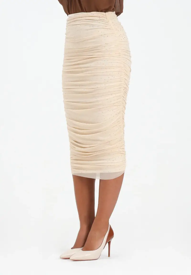 Gonna midi Gaderme burro da donna