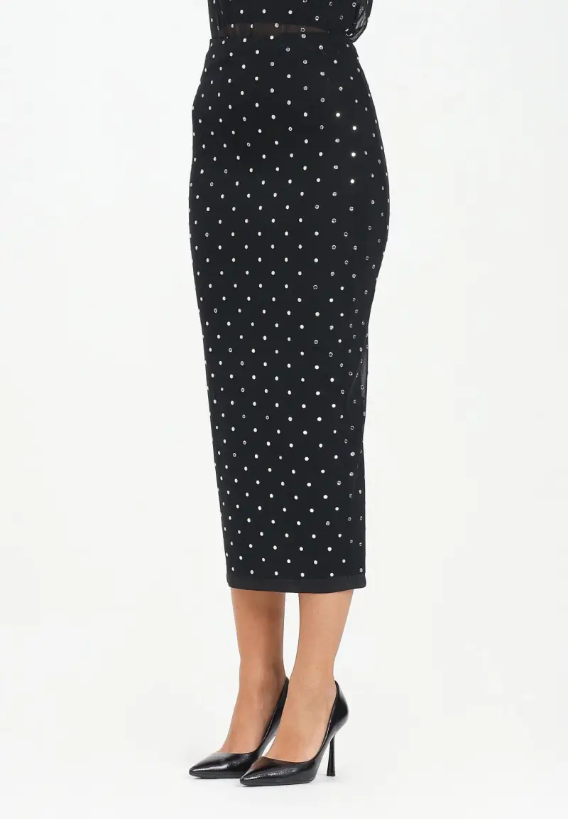 Gonna midi Gapi nera da donna