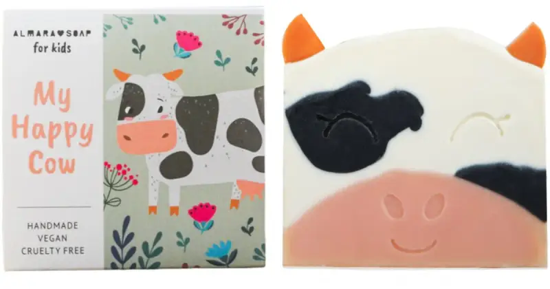 Almara My Happy Cow sapone fatto a mano per bambini 100 g