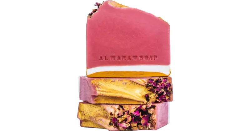 Almara Sapone Fancy Pompelmo Rosa fatto a mano 100 g