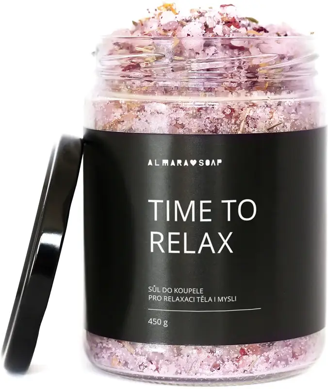 Bath Sale Da Bagno Rilassante Con Profumazione Time To Relax 450 G