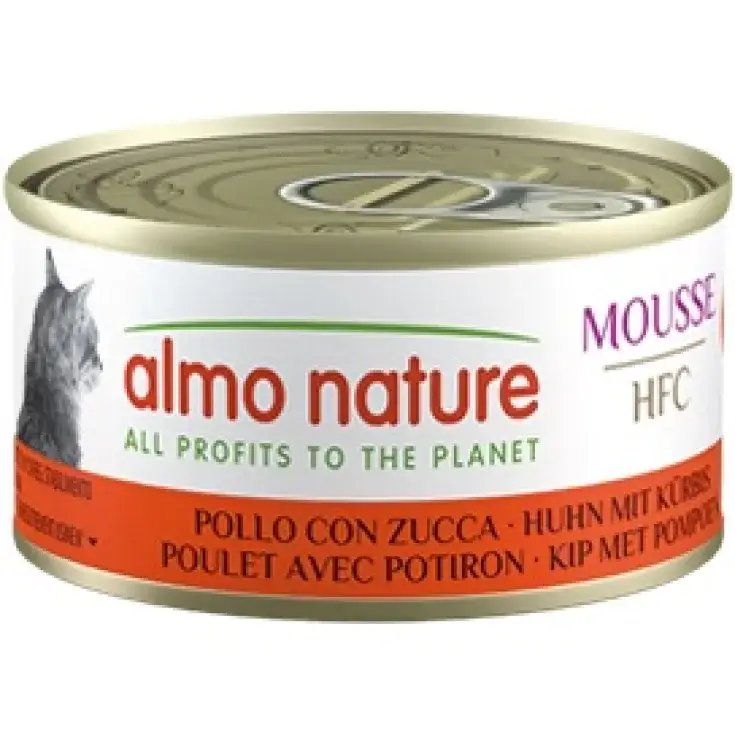 ALMO HFC GATTO POLLO/ZUCCA 70G