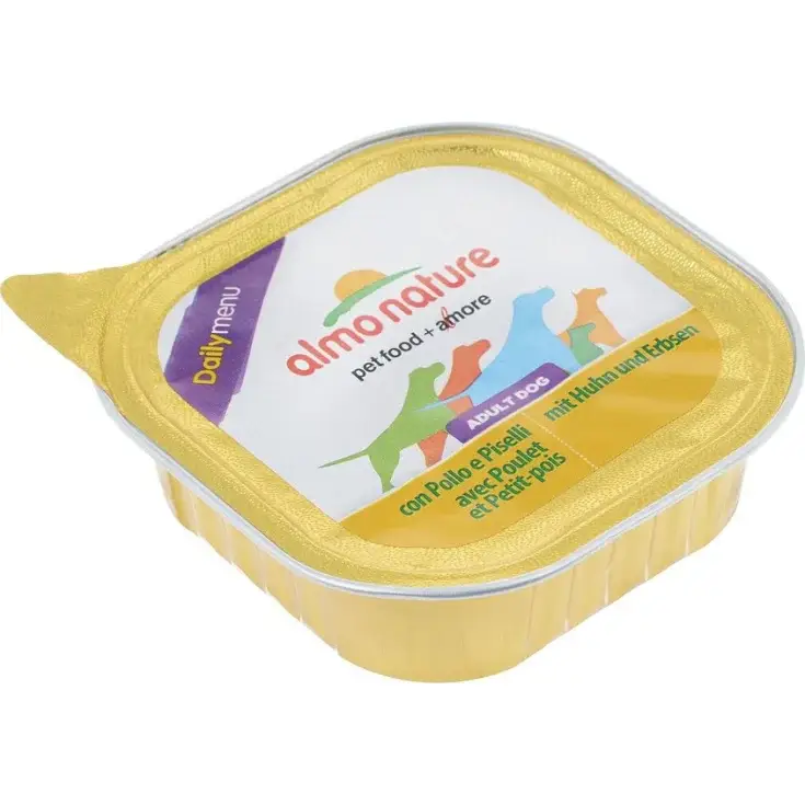 Daily Menu con Pollo e Piselli - 100GR