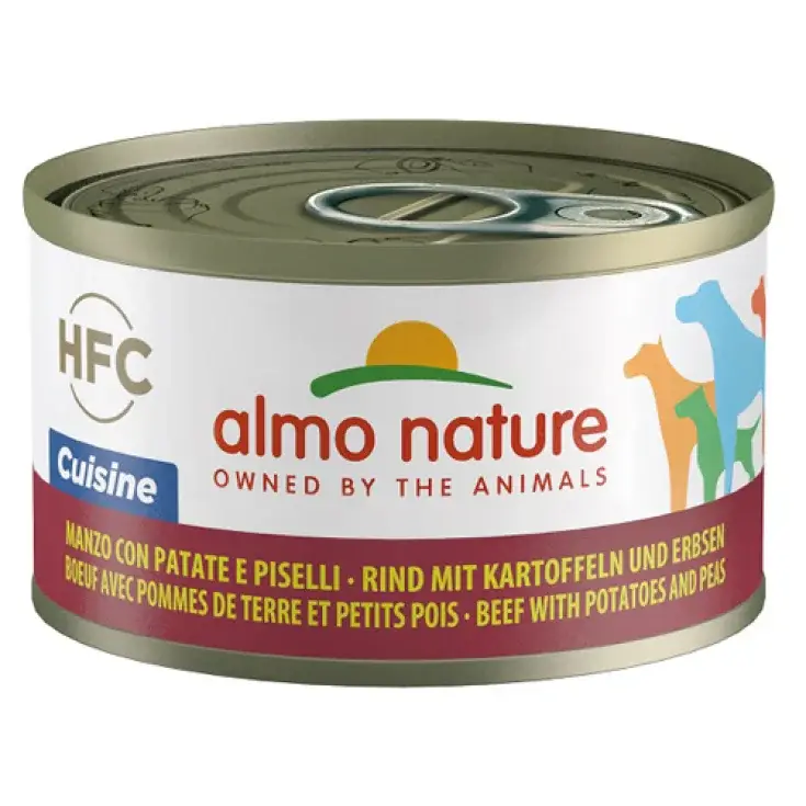 HFC Natural Manzo con Patate e Piselli - 95GR