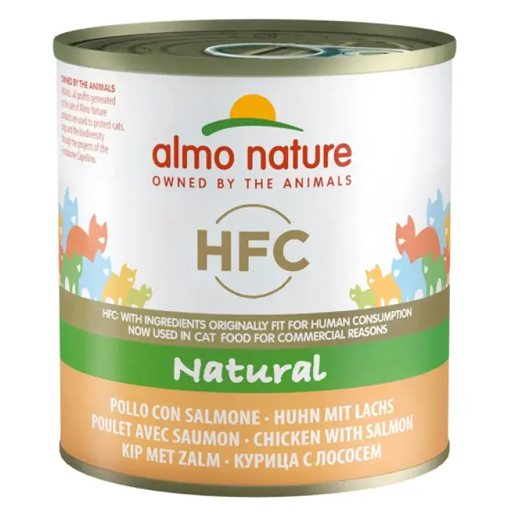 HFC Natural Pollo con Salmone - 280GR