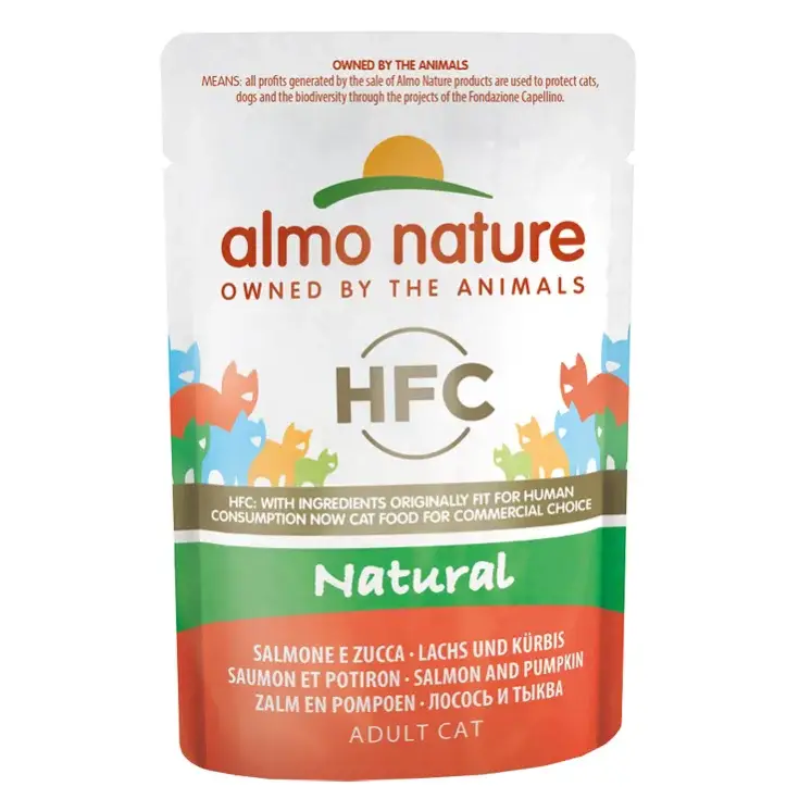 HFC Natural Salmone e Zucca - 55GR