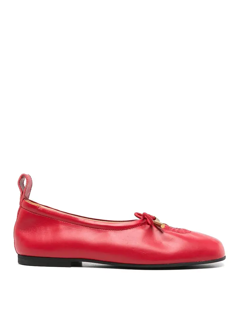 Ballerine rosse Rosso