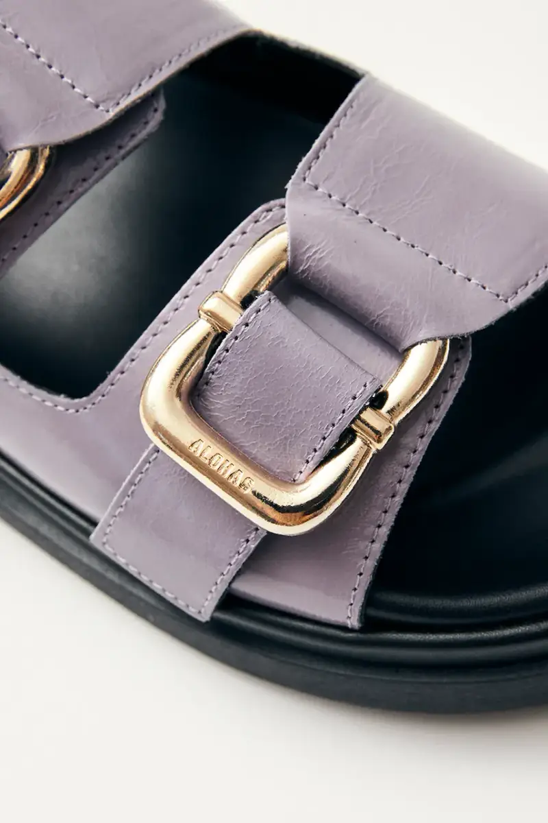 sandali in pelle Harper donna colore violetto S100731-03 miniatura 3