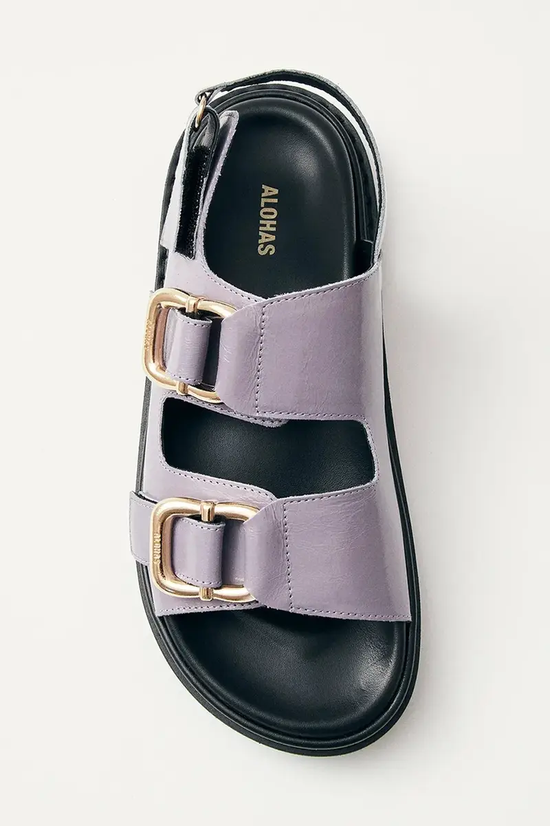 sandali in pelle Harper donna colore violetto S100731-03 miniatura 5