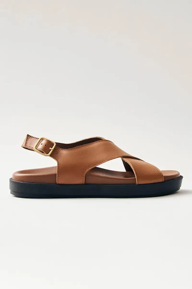 sandali in pelle Nico donna colore marrone S100621-04