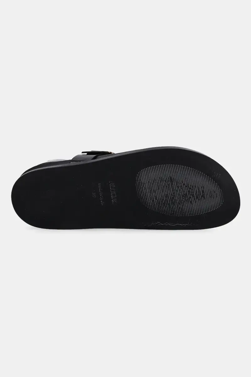 sandali in pelle Siren donna colore nero S100740-01 miniatura 5