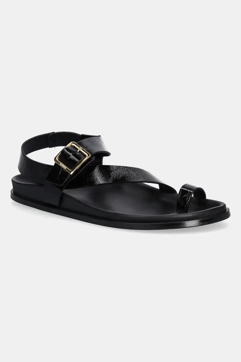 sandali in pelle Siren donna colore nero S100740-01