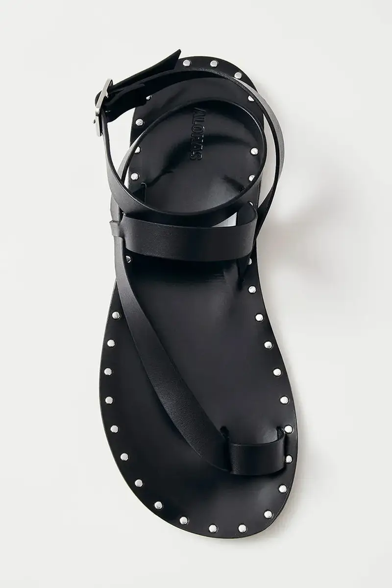 sandali in pelle Tallula donna colore nero S100638-01 miniatura 4