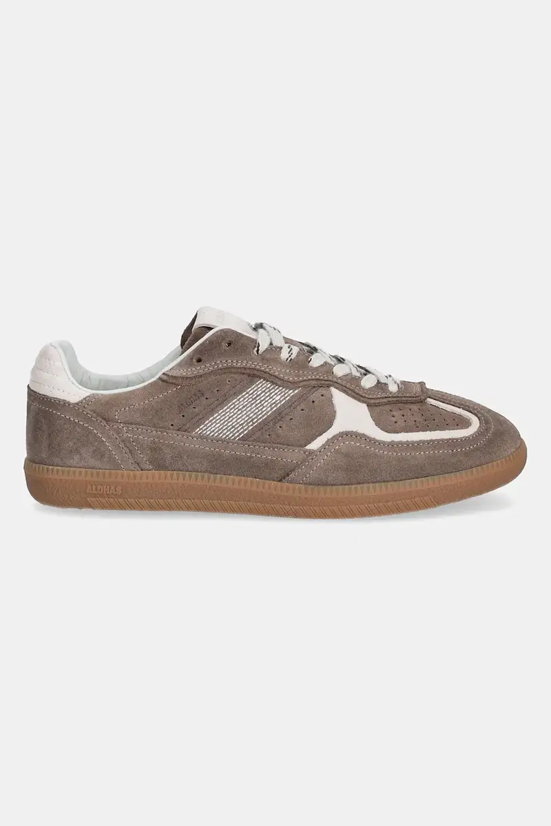 sneakers in camoscio S100471-28 donna colore marrone S100471-28 miniatura 2