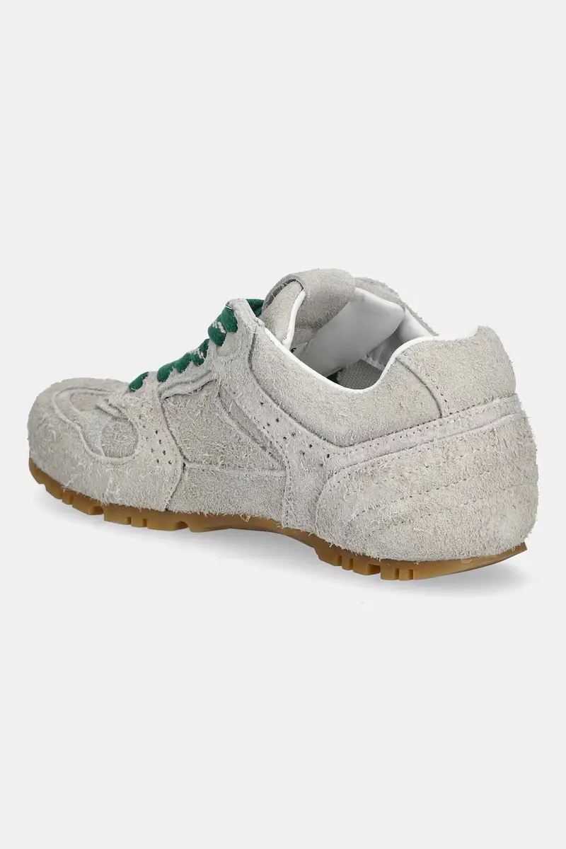 sneakers in camoscio S100991-02 donna colore beige S100991-02 Grigio miniatura 3