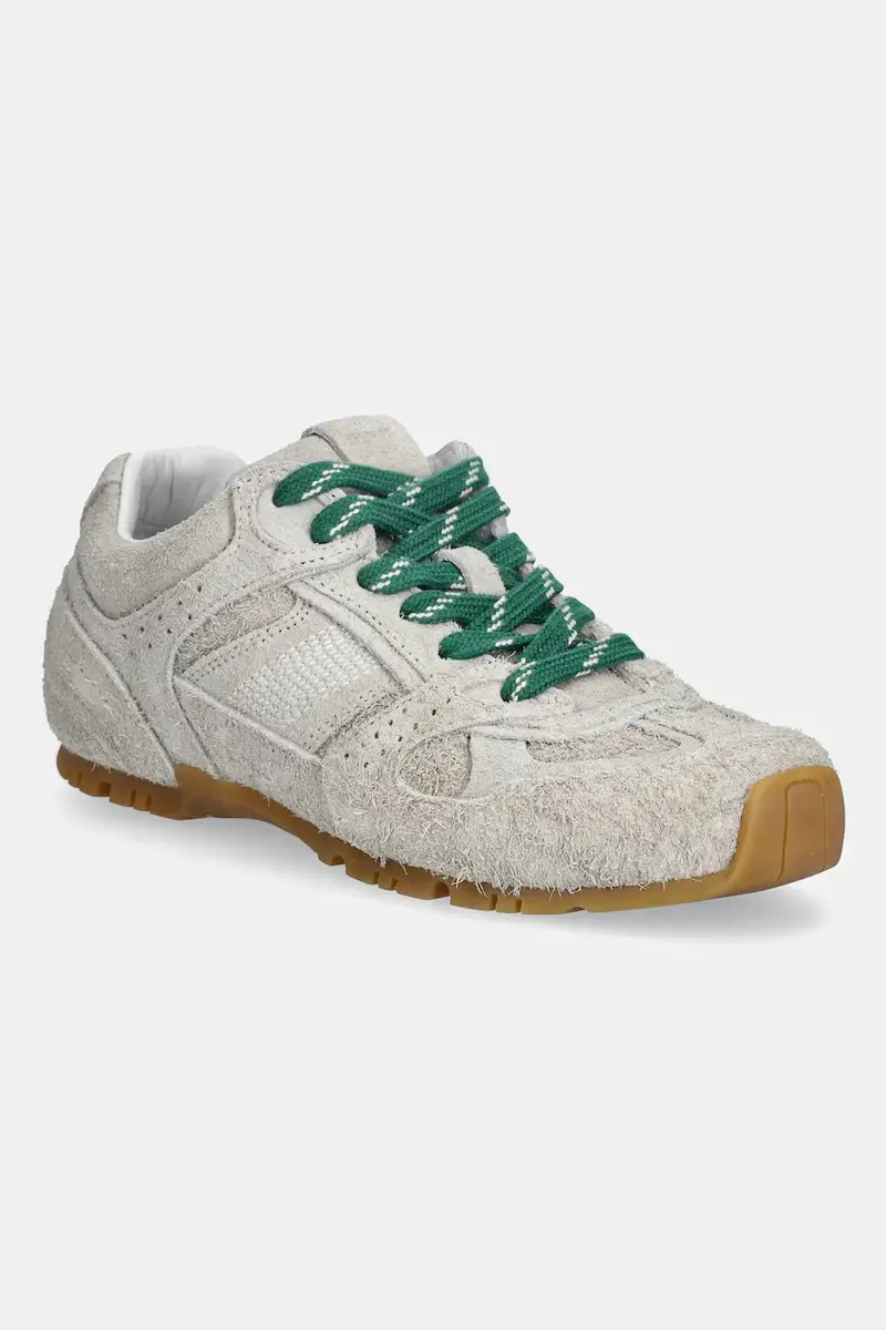 sneakers in camoscio S100991-02 donna colore beige S100991-02 Grigio