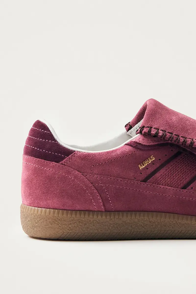 sneakers in camoscio Tb.490 colore rosa S100917-01 miniatura 2