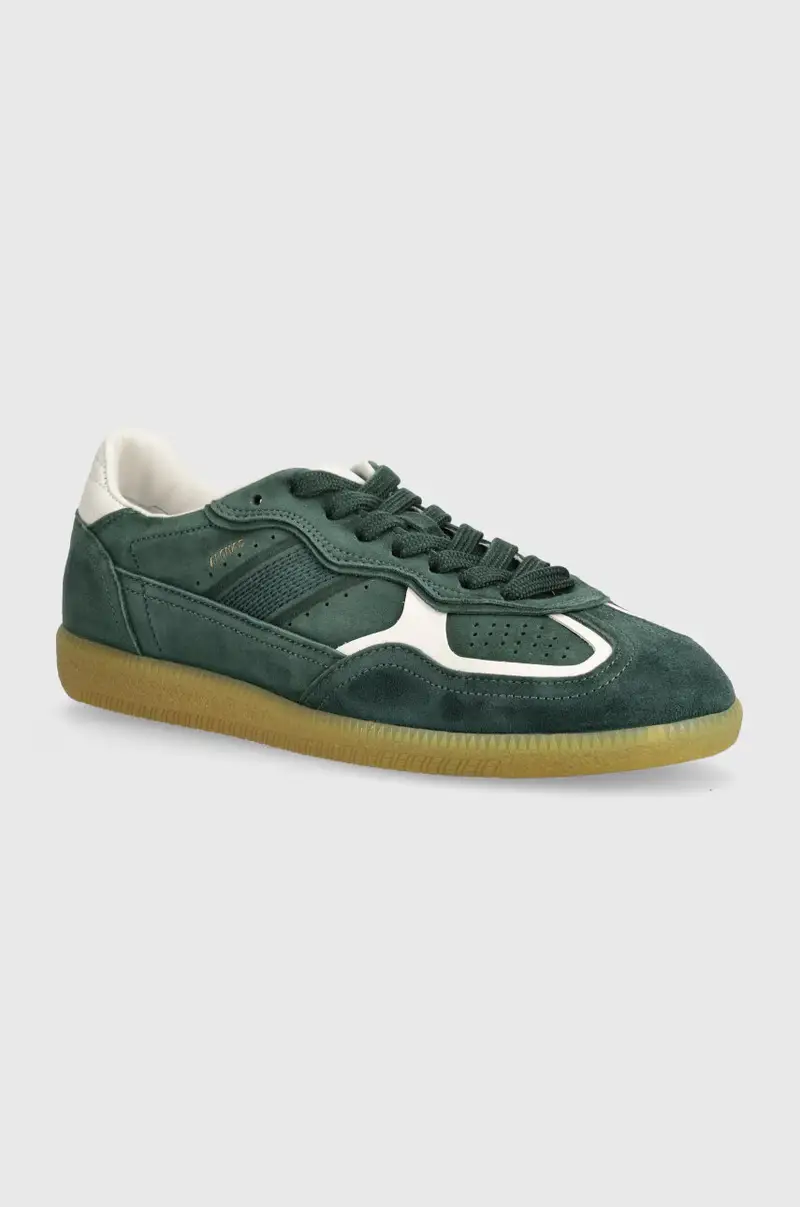 sneakers in camoscio Tb.490 colore verde S100471-04