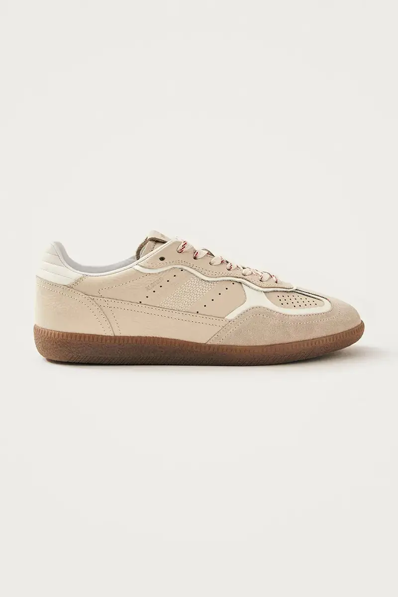 sneakers in camoscio Tb.490 donna colore beige S100709-01