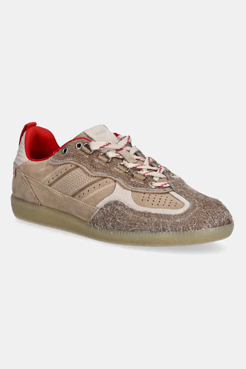 sneakers in camoscio Tb.490 donna colore beige S100979.02