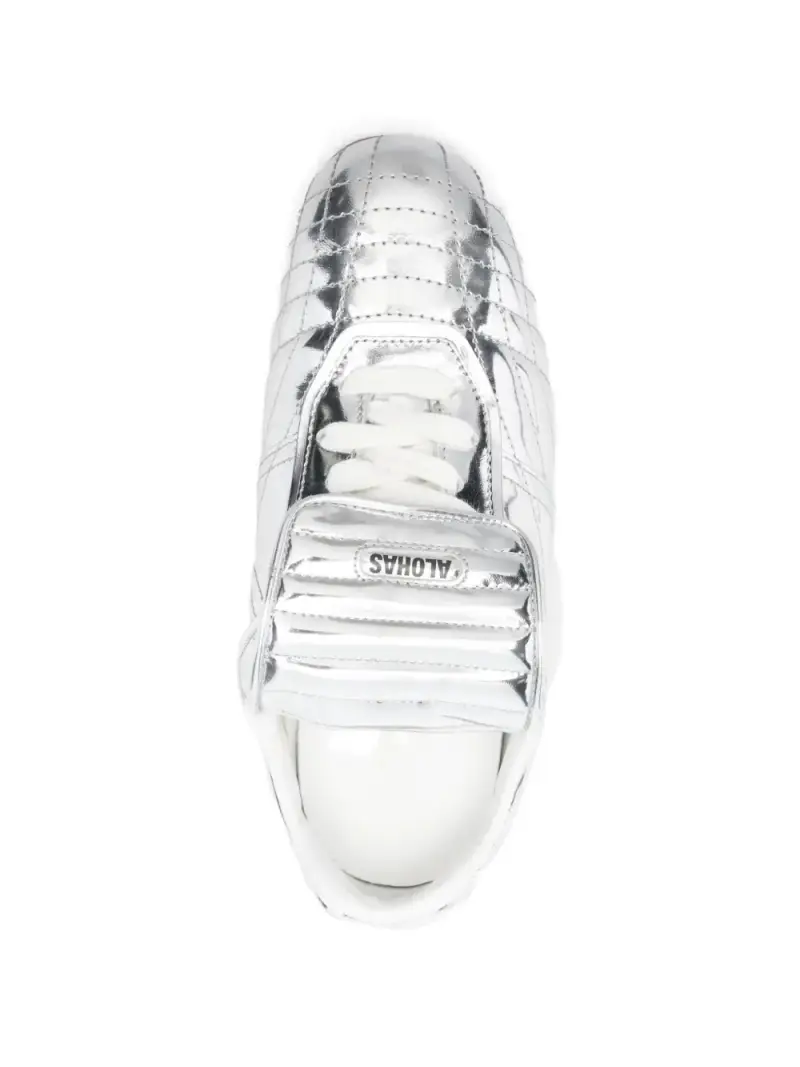 Alohas Sneakers argento metallizzato miniatura 3