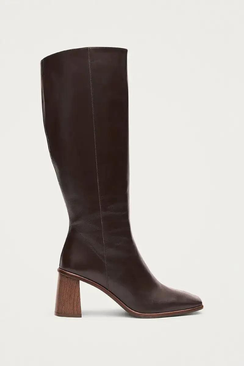 stivali in pelle East donna colore marrone BTWEC1-30