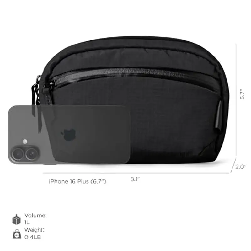 ALPAKA Borsa a tracolla Uomo Nero 1606074 miniatura 3