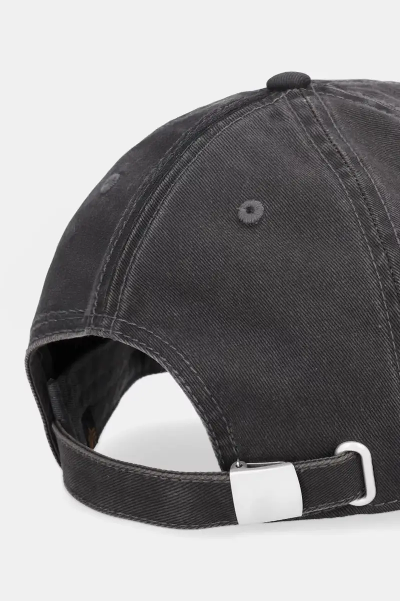 berretto da baseball in cotone colore grigio 258901.03 miniatura 3