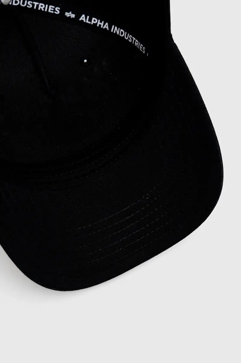 berretto in cotone Nero miniatura 4