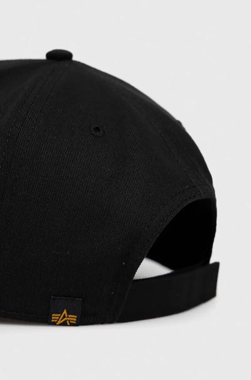 berretto in cotone Nero miniatura 3