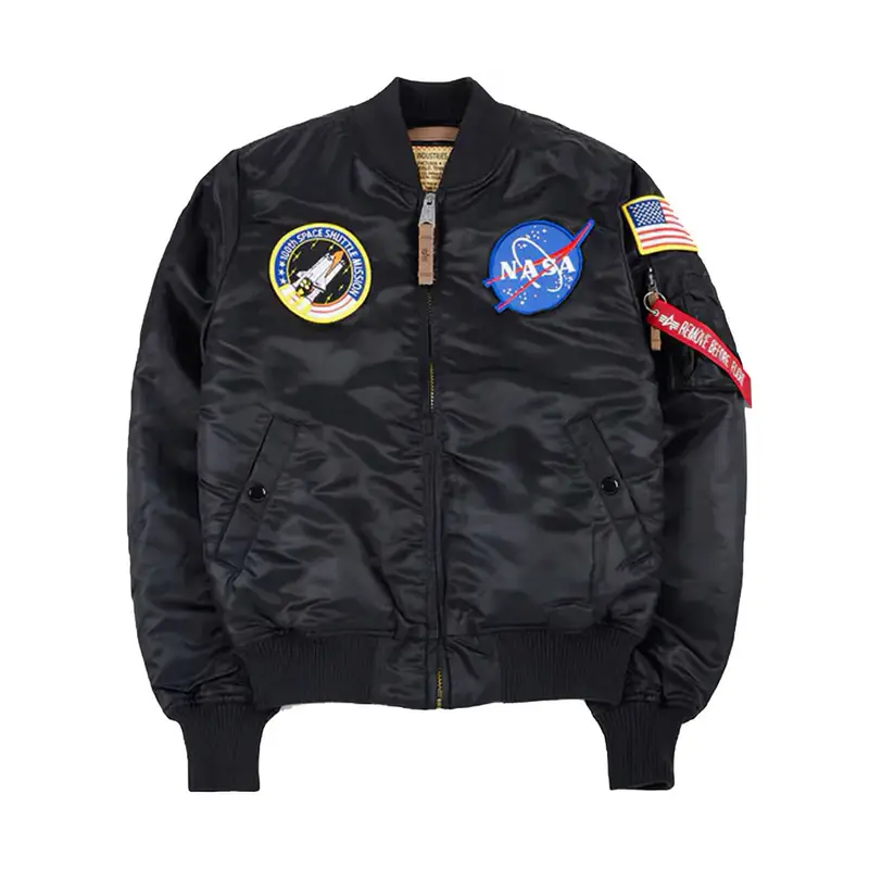 BOMBER MA-1 VF NASA Nero