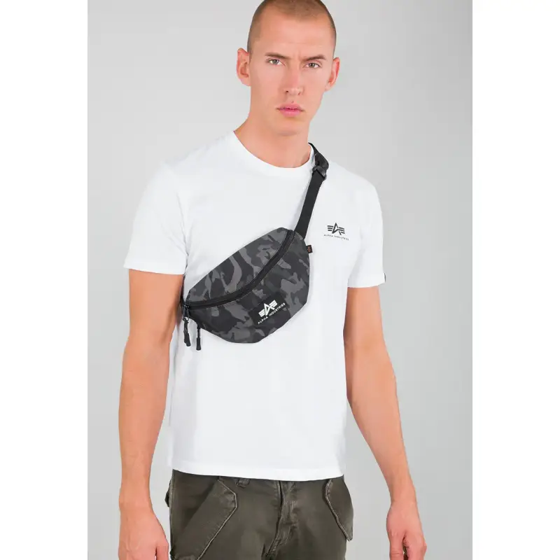 Borsa Alpha Industries Rubber Print Waist