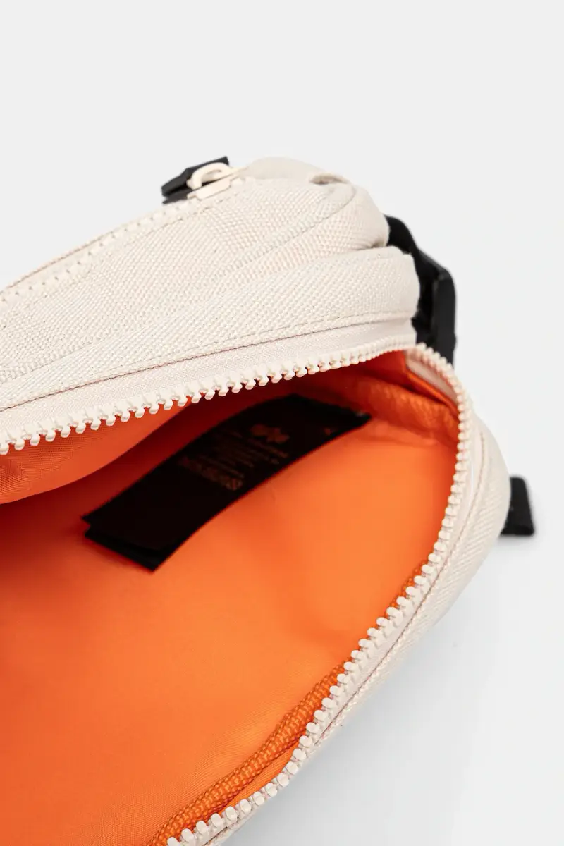 borsetta Label Waist Bag Beige miniatura 5