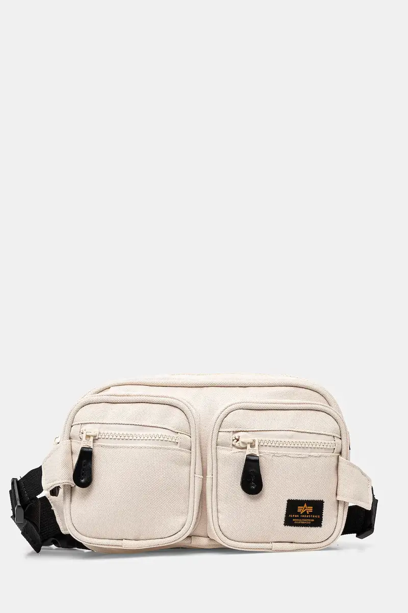 borsetta Label Waist Bag Beige