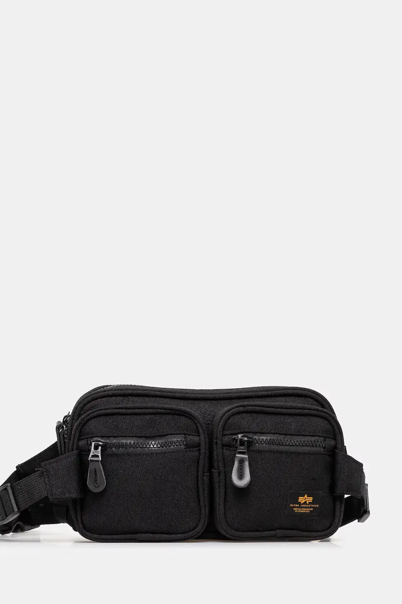 borsetta Label Waist Bag colore nero 156943
