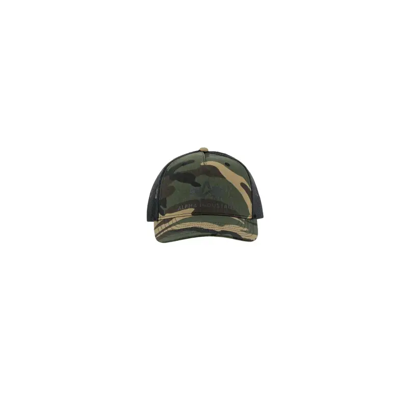 Cappellino Alpha Industries Camo