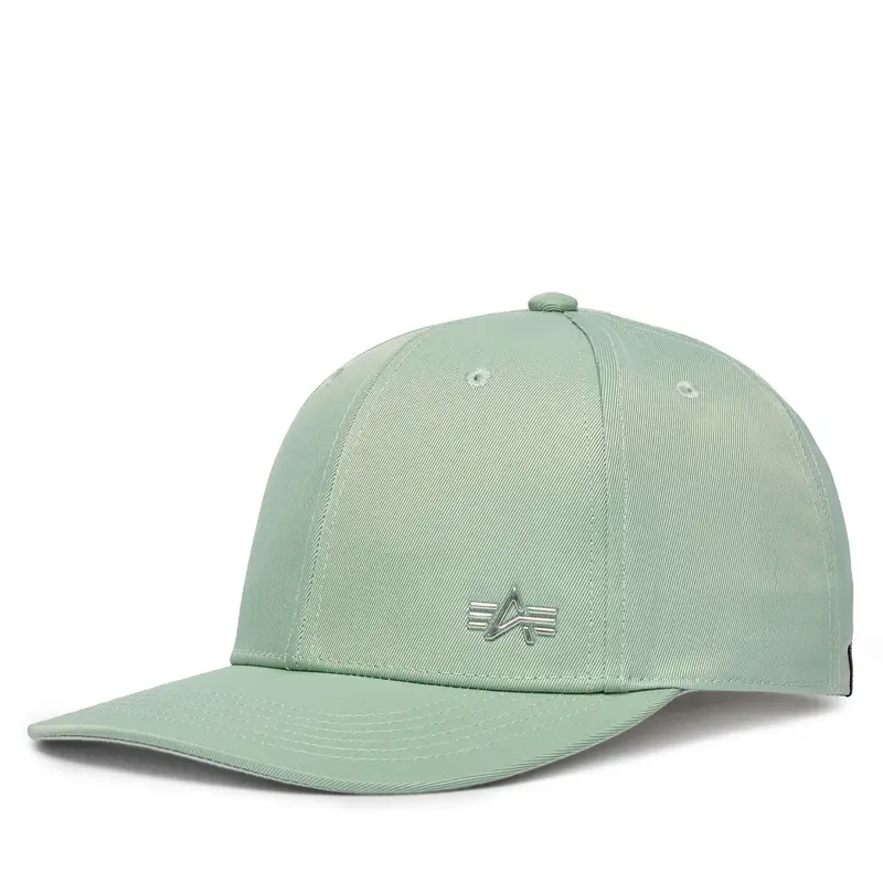 Cappellino Alpha Industries Metal Label 156905 Verde