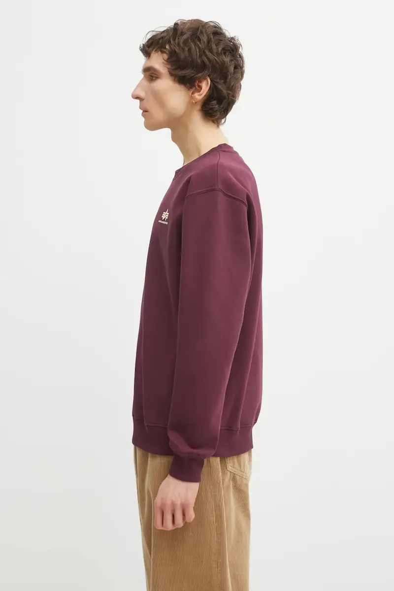 felpa Bluza Alpha Industries 188307 03 Granata miniatura 2